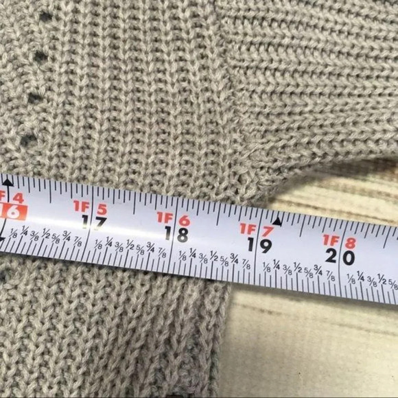 Caslon Sweater Nordstrom Pullover Knit Tunic Grey Small - Picture 12 of 15